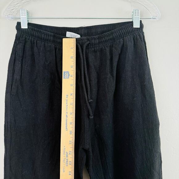 Drawstrings Of Malibu Black Straight Leg Pants Women’s Size A - Picture 5 of 10